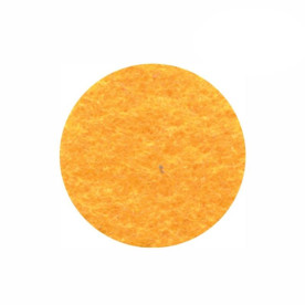 Фетр листовой (полиэстер), 21,5х28 см, Желтый темный, 180г / м2, ROSA TALENT