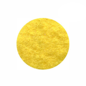 Фетр листковий (поліестер), 21,5х28 см, Жовтий, 180г/м2, ROSA TALENT