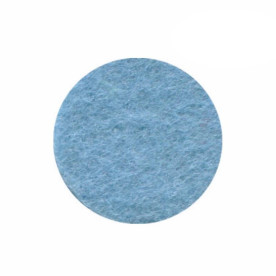 Фетр листковий (поліестер), 21,5х28 см, Блакитний пастельний, 180г/м2, ROSA TALENT