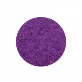 Фетр листковий (поліестер), 21,5х28 см, Фіолетовий темний, 180г/м2, ROSA TALENT