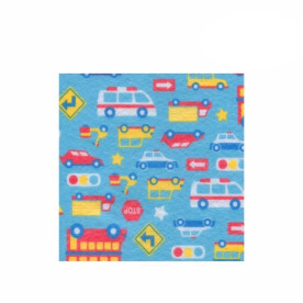 Фетр листковий (поліестер), 21,5х28 см, принт, Автопарк, 180г/м2, ROSA TALENT