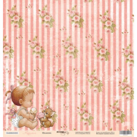 Аркуш паперу 30x30 Милашка з колекції Карамель Scrapmir
