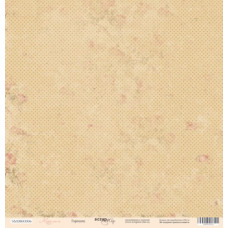 Лист бумаги 30x30 Горошек из коллекции Карамель Scrapmir