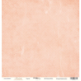 Лист бумаги 30x30 Горохи из коллекции Любовь от Scrapmir