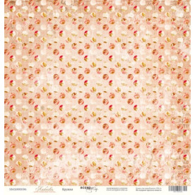 Аркуш паперу 30x30 Кружечки з колекції Любов Scrapmir