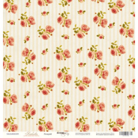 Лист бумаги 30x30 Розарий из коллекции Любовь от Scrapmir