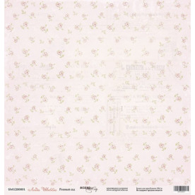 Лист одностороннього паперу 30x30 Рожевий сад з колекції Леді Шеббі від Scrapmir