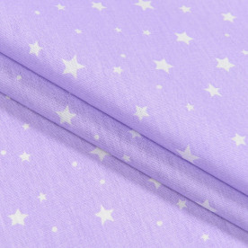 Бязь набивна зірки, розмір 50х50см, бавовна 100%, щільність 140