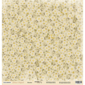 Аркуш паперу 30x30 Жасмин з колекції Наша Весілля від Scrapmir