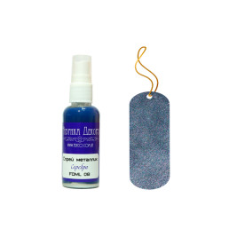 Спрей металлик Серебро 50 мл, Фабрика Декора