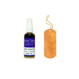 Спрей металік Кориця з бронзою 50 мл, Фабрика Декору