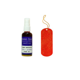 Спрей металік Рубін з золотом 50 мл, Фабрика Декору