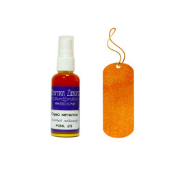 Спрей металлик Золотой подсолнух 50 мл, Фабрика Декора