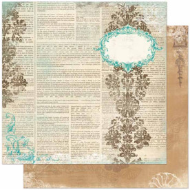 Двосторонній скраппапір Gabrielle Unwritten від Bo Bunny