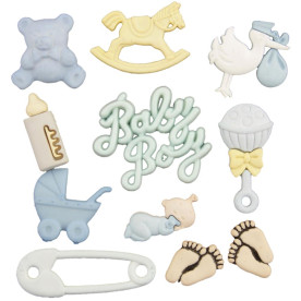 Набор пуговиц Baby Boy, Buttons Galore