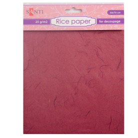 Рисовий папір, коричнева, 50 * 70 см від Santi