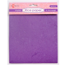 Рисовая бумага, фиолетовая, 50*70 см от Santi