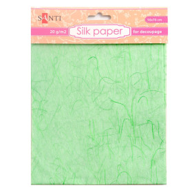 Шовкова папір, зелена, 50 * 70 см від Santi