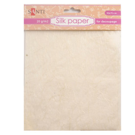 Шелковая бумага, кремовая, 50*70 см от Santi