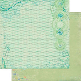 Двусторонняя скрапбумага Ambrosia Lily от Bo Bunny