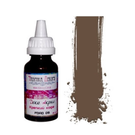 Акриловая краска "Деко акрил"- Крепкий кофе, 40 мл от Фабрика Декора
