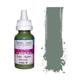 Акрилова фарба "Деко акрил" - Авокадо, 40 мл від Фабрика Декору