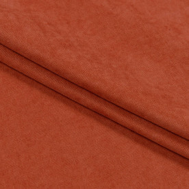 Декоративний нубук Арвін 2, канвас, поліестер 100%, теракот, 208 г/м2, 50x30 см