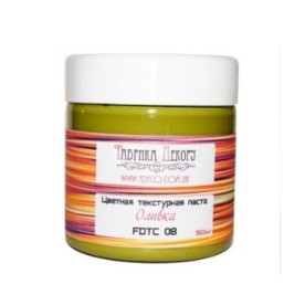 Текстурна паста "Оливка", 150 мл від Фабрика Декору