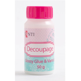 Клей-лак для декупажа от Santi