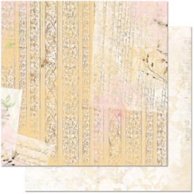 Двосторонній скраппапір Country Garden Letters від Bo Bunny