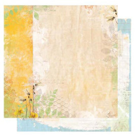 Двусторонняя скрапбумага Country Garden Morning Sun от Bo Bunny