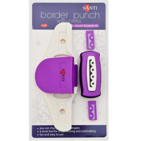 Дирокол бордюрний з пресом "Кружечки" від Santi