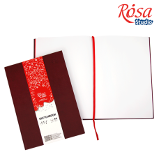 Блокнот 100г/м 96л бордо ROSA Studio, A4 (21*29,7см)