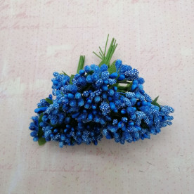 Складні тичинки, Синій, 12шт/пучок