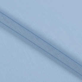 Бязь однотонна блакитна, 140 г/м2, 50х50 см, бавовна 100%