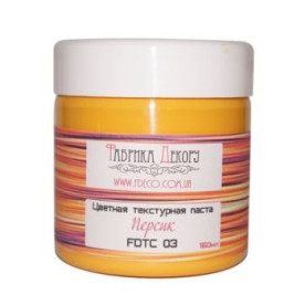Текстурна паста "Персик", 150 мл від Фабрика Декору