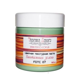 Текстурная паста "Весенняя листва", 150 мл от Фабрика Декора