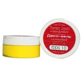 Деко-гель глянцевий "Сонячний", 60 мл від Фабрика Декору