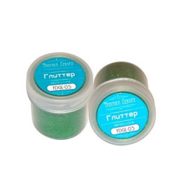 Гліттер Зелений, 20 мл від Фабрика Декору