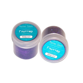 Гліттер Фіолетовий, 20 мл від Фабрика Декору