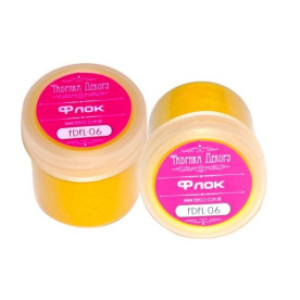 Флок — Оксамит - желтый, 20 мл от Фабрика Декора