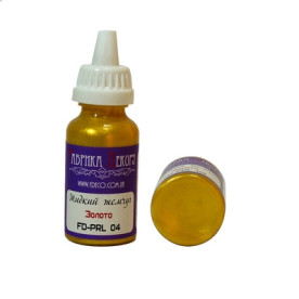 Рідкі перли Золото, 39 мл від Фабрика Декору