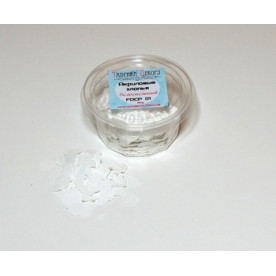 Акриловые хлопья Белоснежный, 20 г от Фабрика Декора