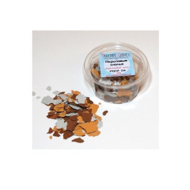 Акрилові пластівці Коричневий мікс, 20 г від Фабрика Декору