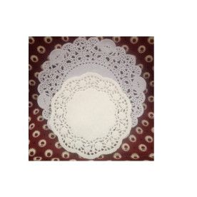 Набір ажурних серветок з 10 шт: розмір 9 і 14 см, від Фабрика Декору 