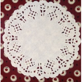 Набор ажурных салфеток из 10 шт: размер 9 и 10 см, от Фабрика Декора