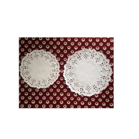 Набор ажурных салфеток из 10 шт: размер 10 и 14 см, от Фабрика Декора