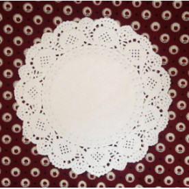 Набор ажурных салфеток из 10 шт, размер 16 см, от Фабрика Декора