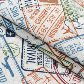 Лонета Тревел, размер 50х70 см, хлопок 50%, плотность 150