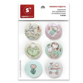 ТОПС Мамина радість, 6 штук від Скрапологіі